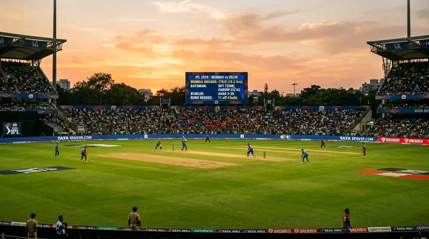 Análisis estadístico de un partido de cricket IPL con gráficos de rendimiento